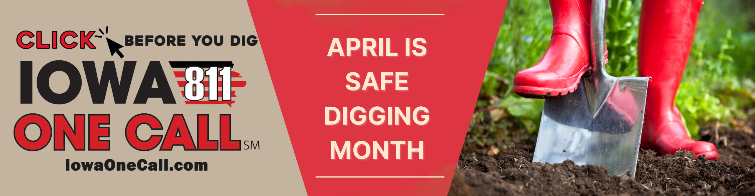 April is safe digging month