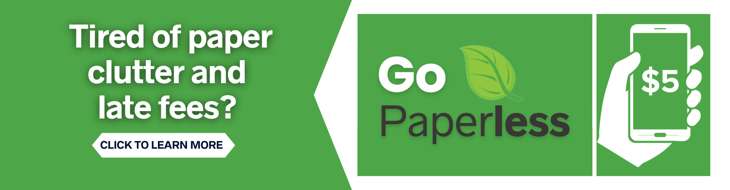 Go Paperless information