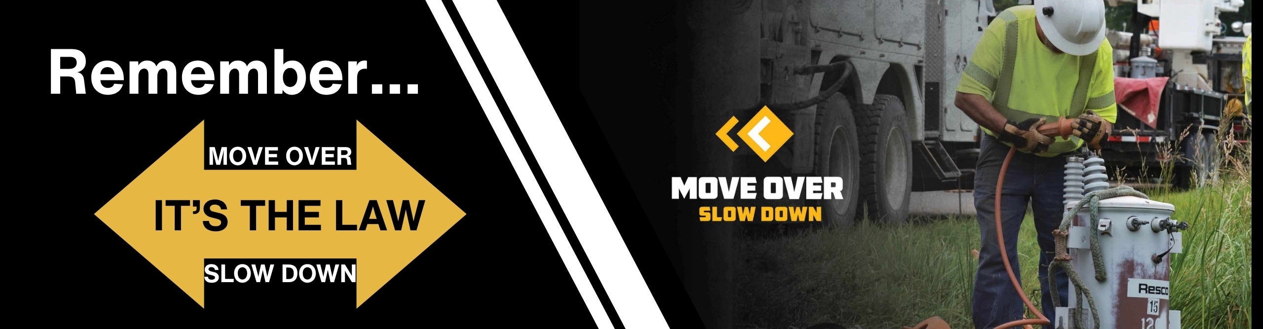Move over slow down is the law