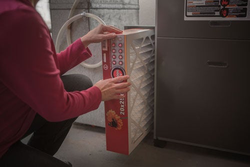 changing furnace filter
